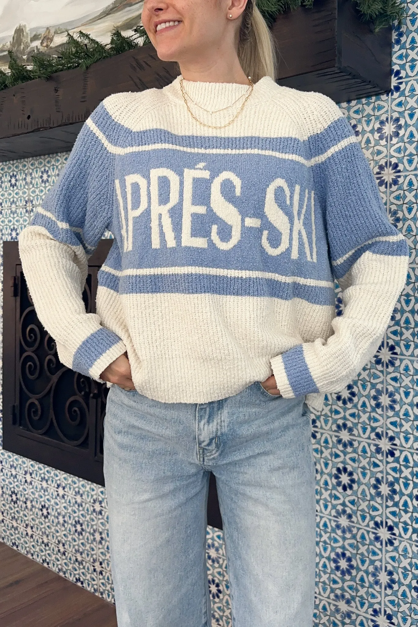 Après Ski Retro Pullover Sweater