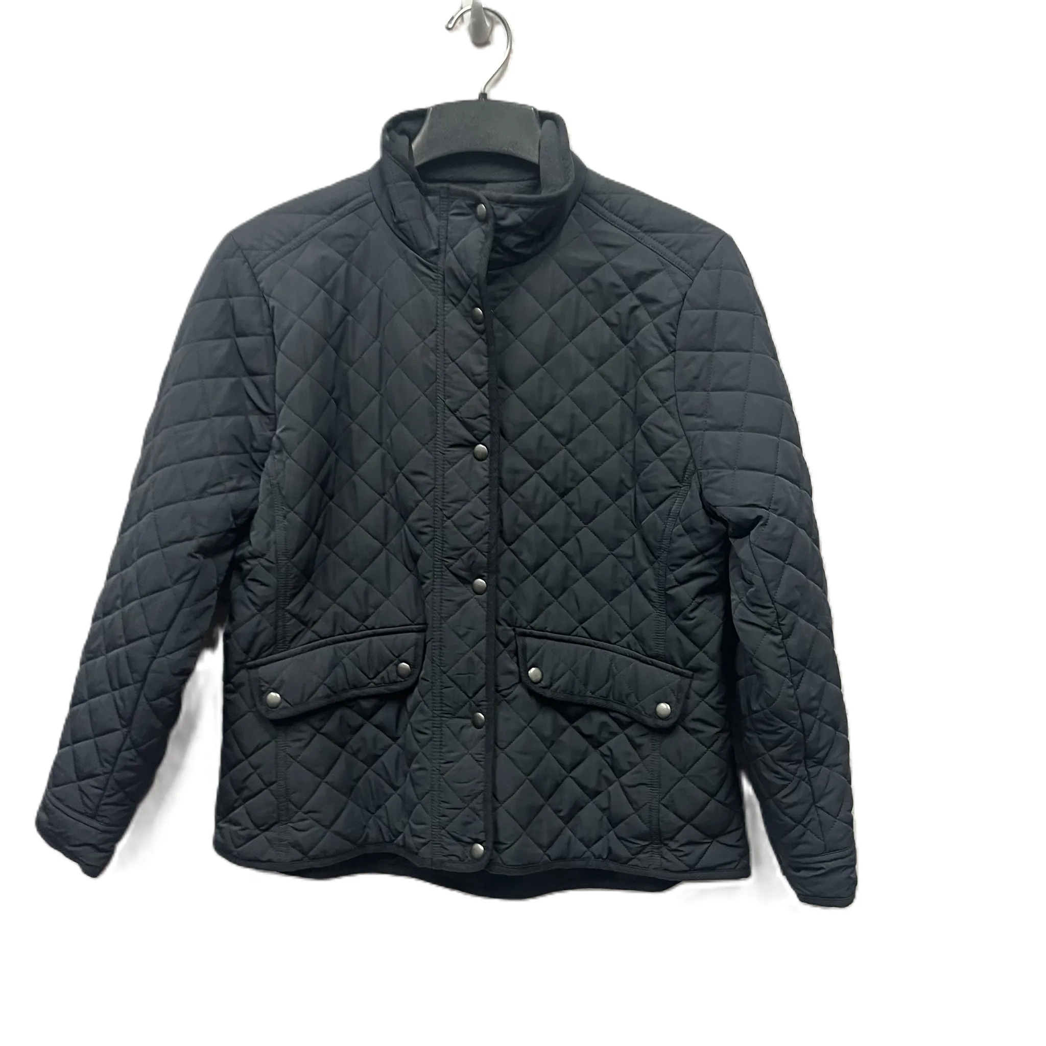 Coat Puffer & Quilted By Loft In Grey, Size: Mp