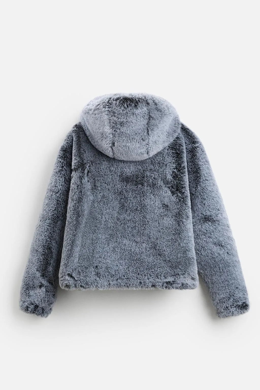 Comfy Faux Fur Hooded Jacket