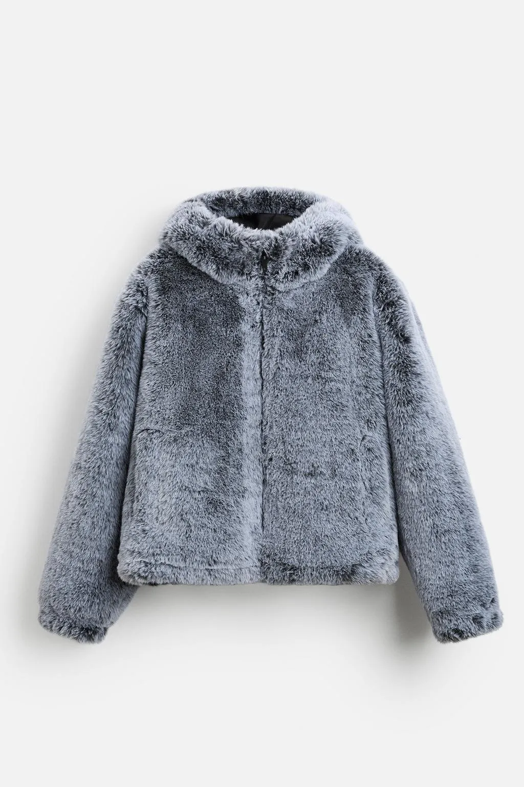 Comfy Faux Fur Hooded Jacket