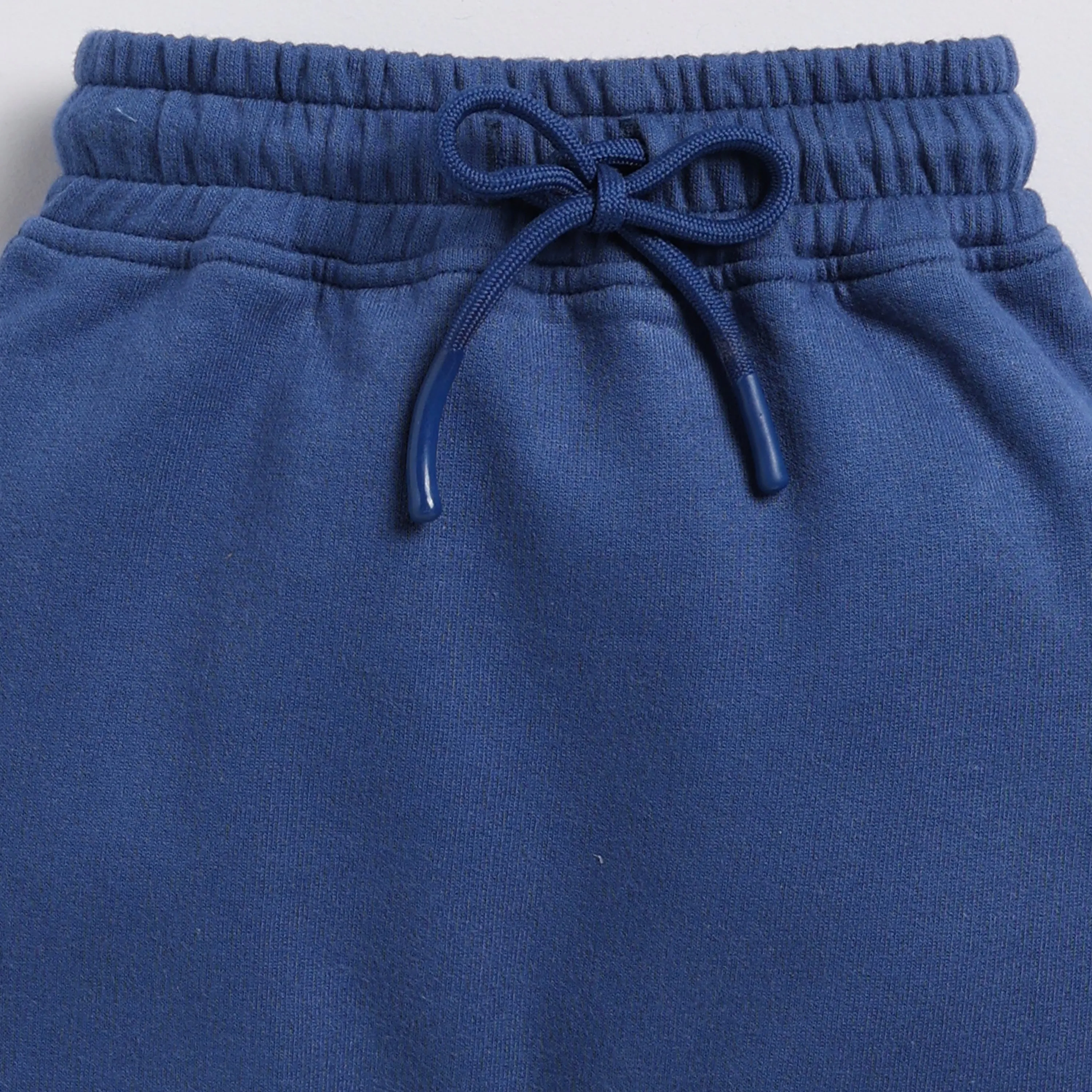 Dark Blue Organic Fleece Relaxed Jogger