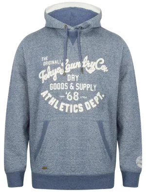 David Neppy Pullover Hoodie in Federal Blue - Tokyo Laundry