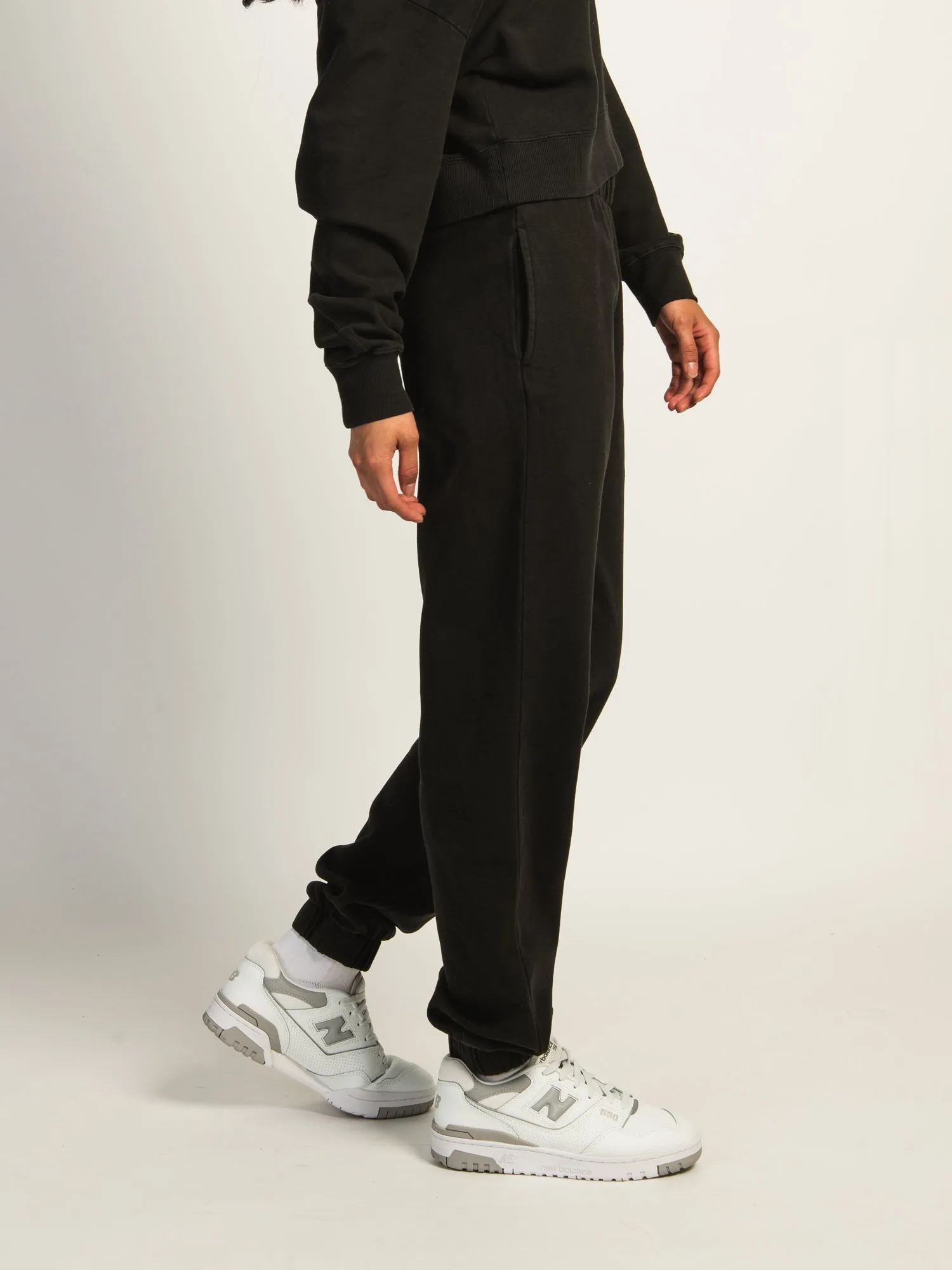 HARLOW JORDANA RELAXED SWEATPANT - BLACK