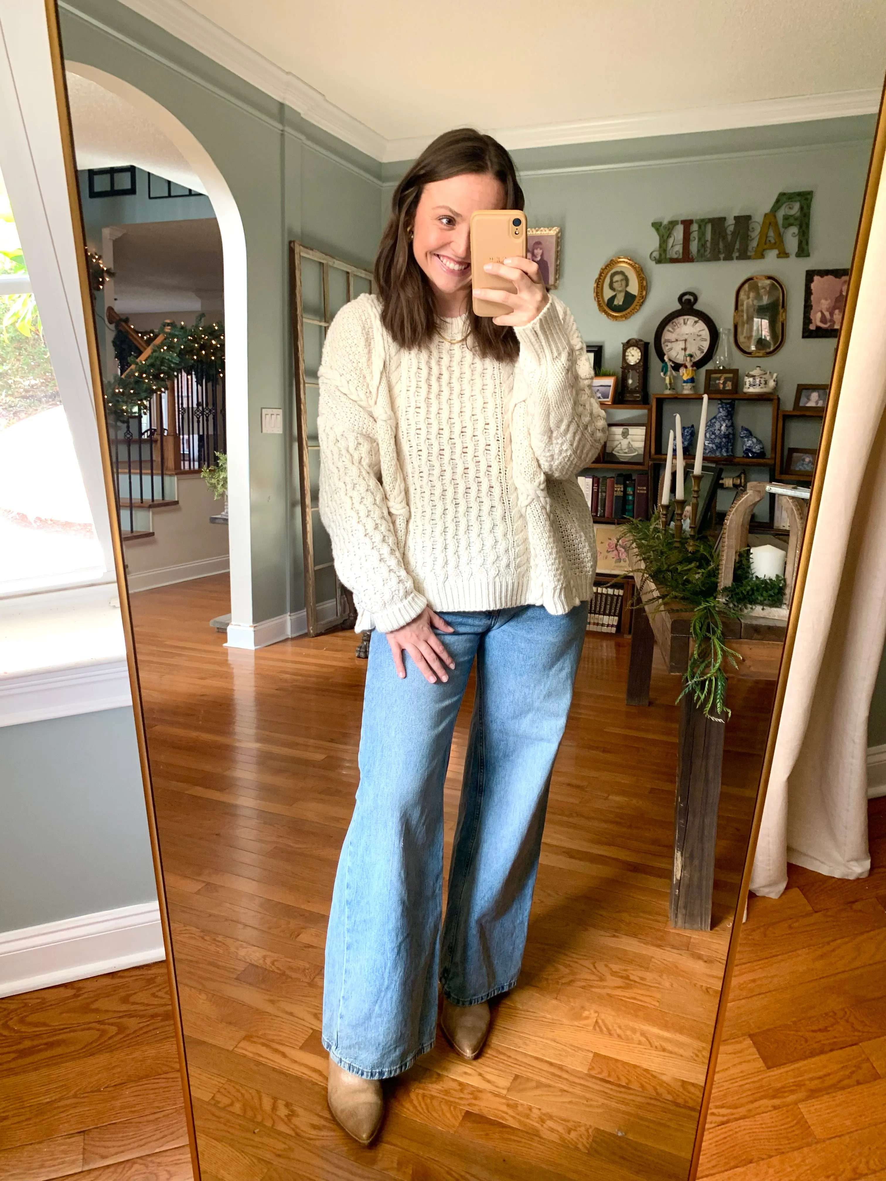 Knit and Cozy Cable Knit Sweater