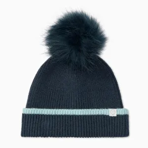 Knitted Fluffy Pompom Hat