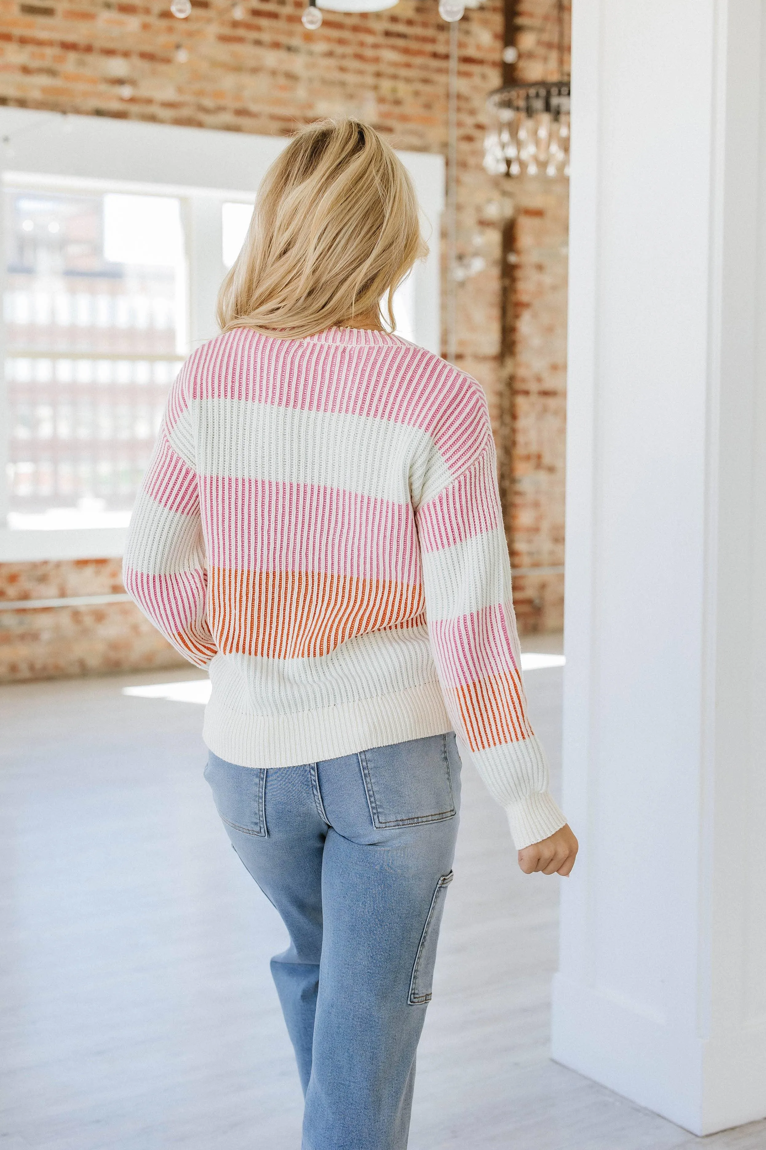 Maxine Colorblock Knitted Sweater