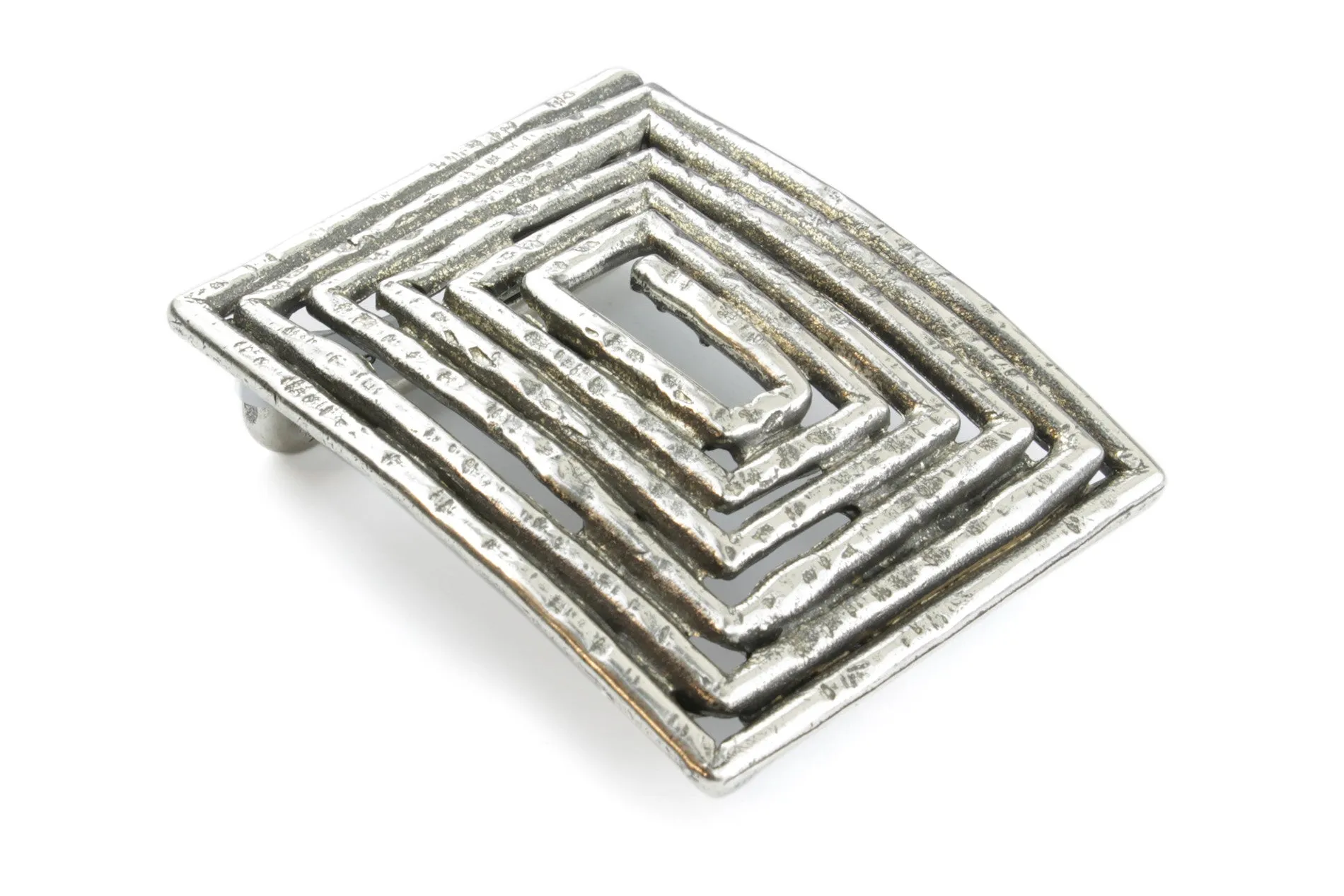 Maze Plate Buckle 40mm