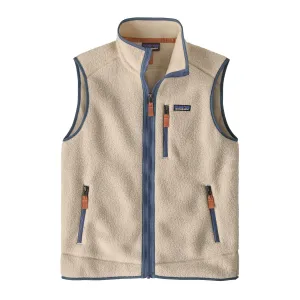 Mens Retro Pile Vest - Sale