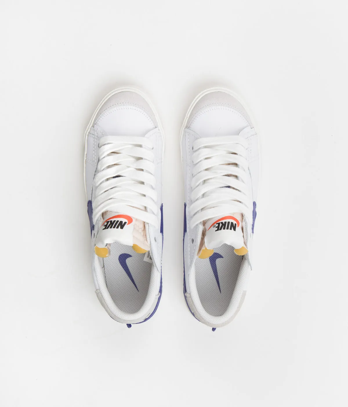 Nike Blazer Low '77 Jumbo Shoes - White / Old Royal - Light Bone - Sail