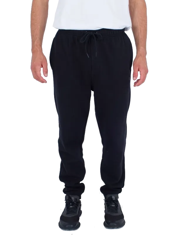 One & Only Fleece Joggers in Black