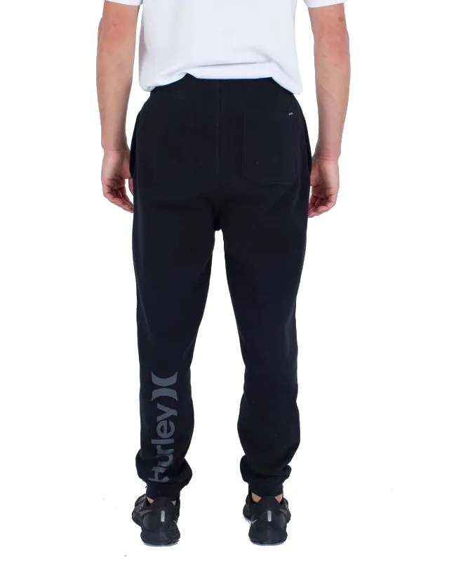 One & Only Fleece Joggers in Black