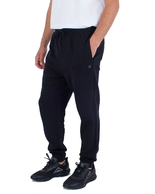 One & Only Fleece Joggers in Black