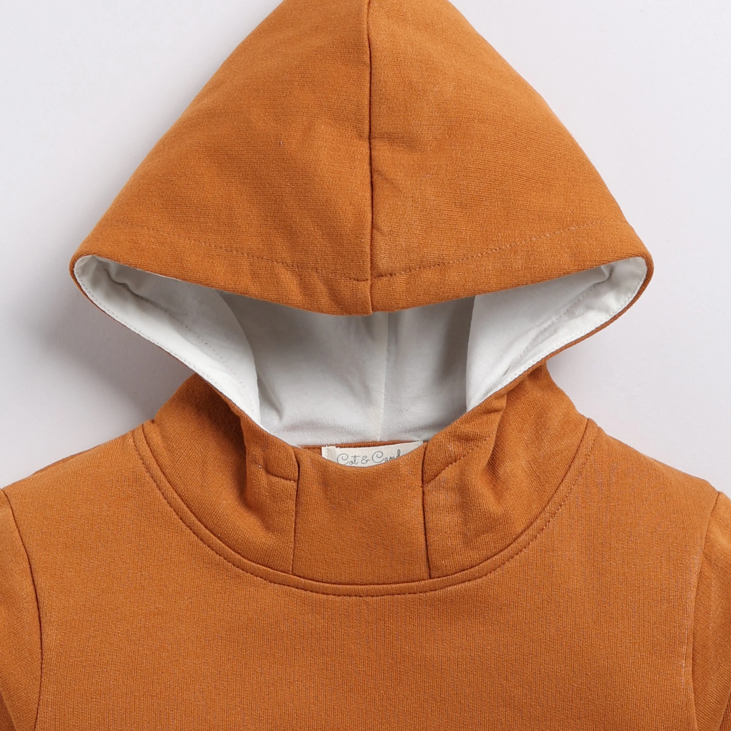 Pumpkin Spice Organic Fleece Hoodie & Jogger Set