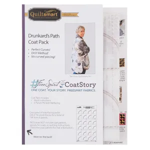 Quiltsmart Drunkard's Path Fusible Interfacing Coat Pack