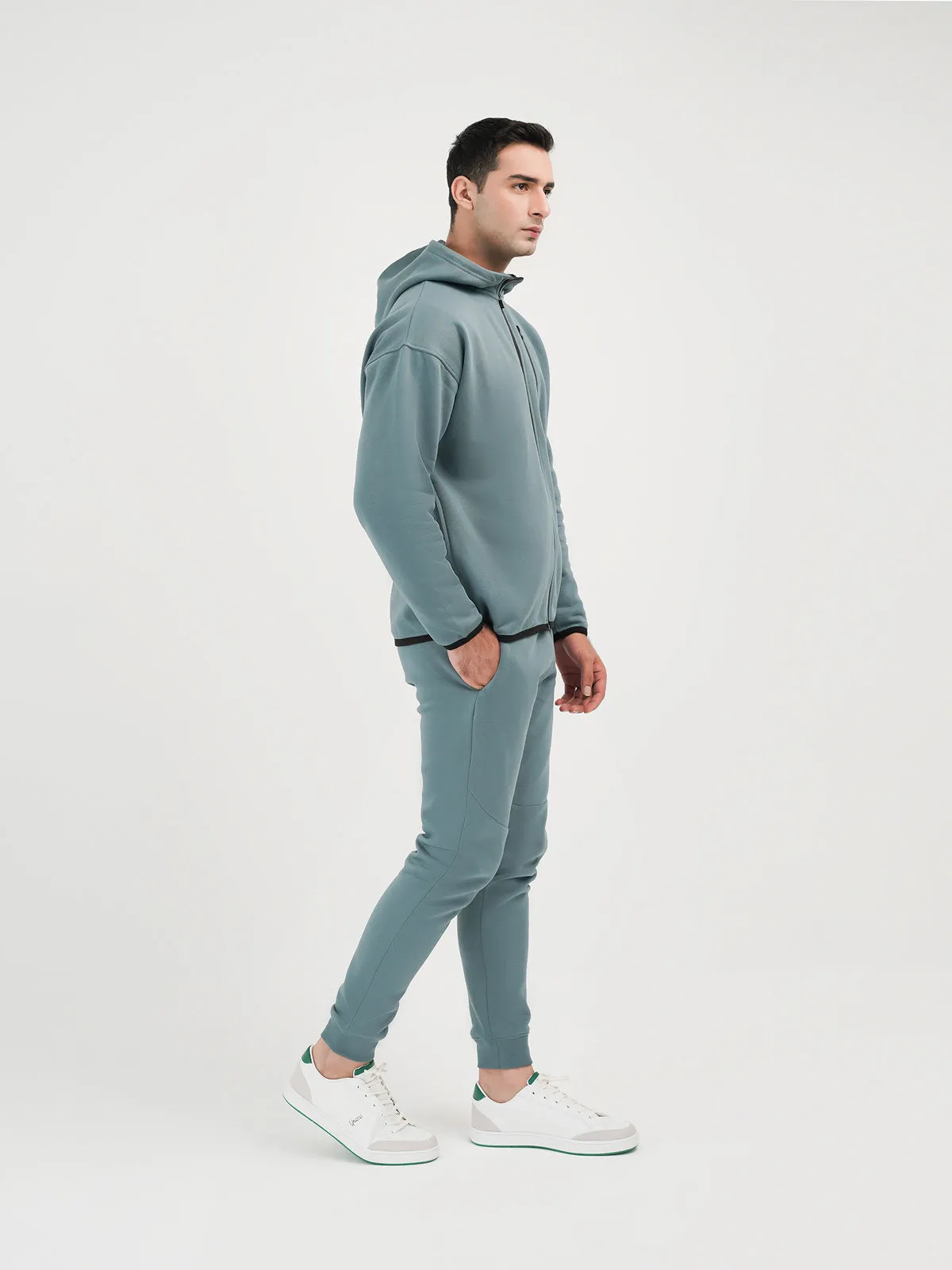 "VIKING" Casual Cozy Fleece Tracksuit