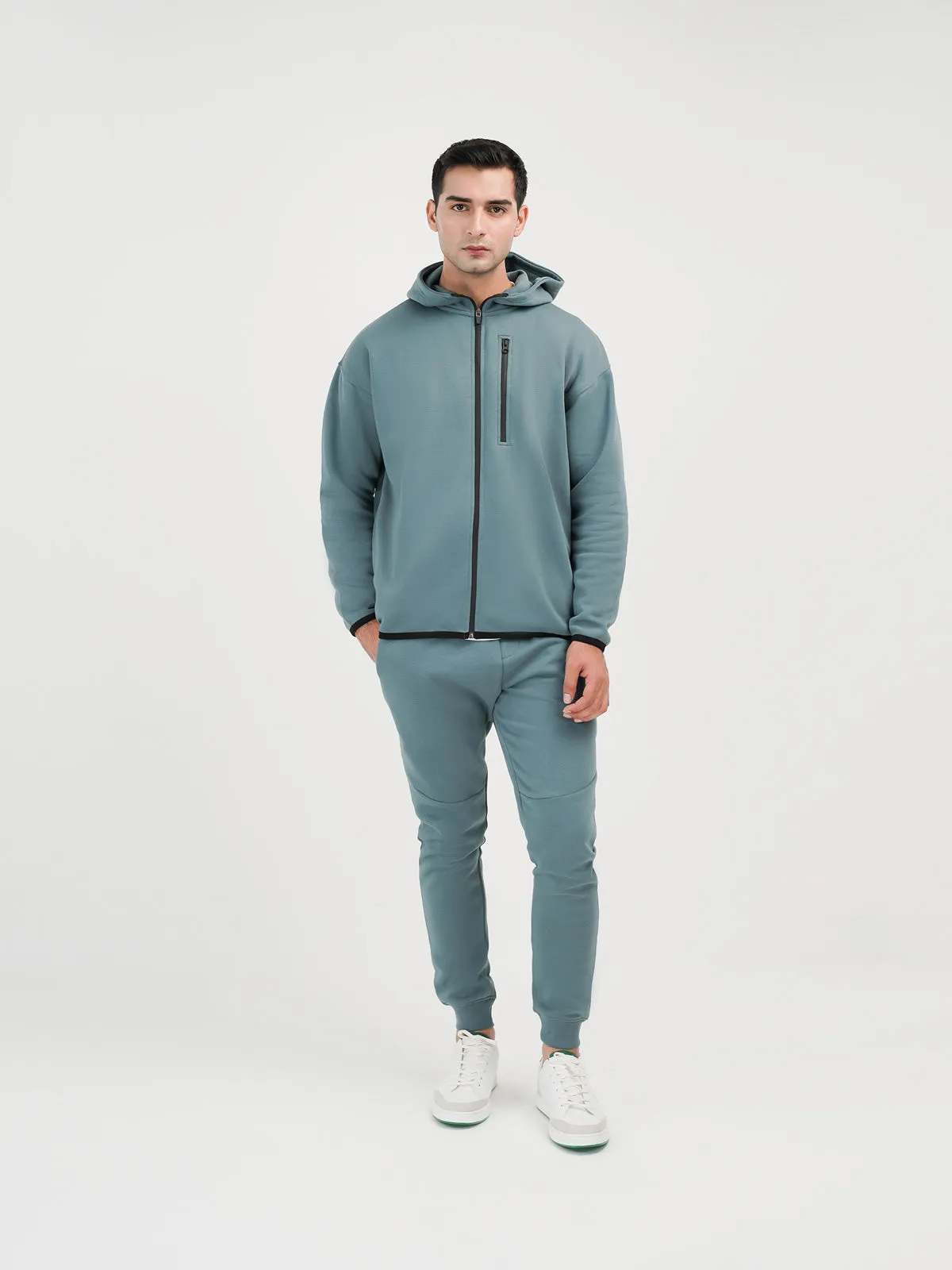 "VIKING" Casual Cozy Fleece Tracksuit