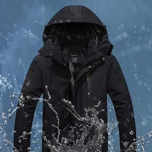 Romano nx Men's 100% Waterproof Ski Jacket Warm Winter Snow Coat Mountain Windbreaker Hooded Raincoat Snowboarding Jacket with Hood for Minus Degree