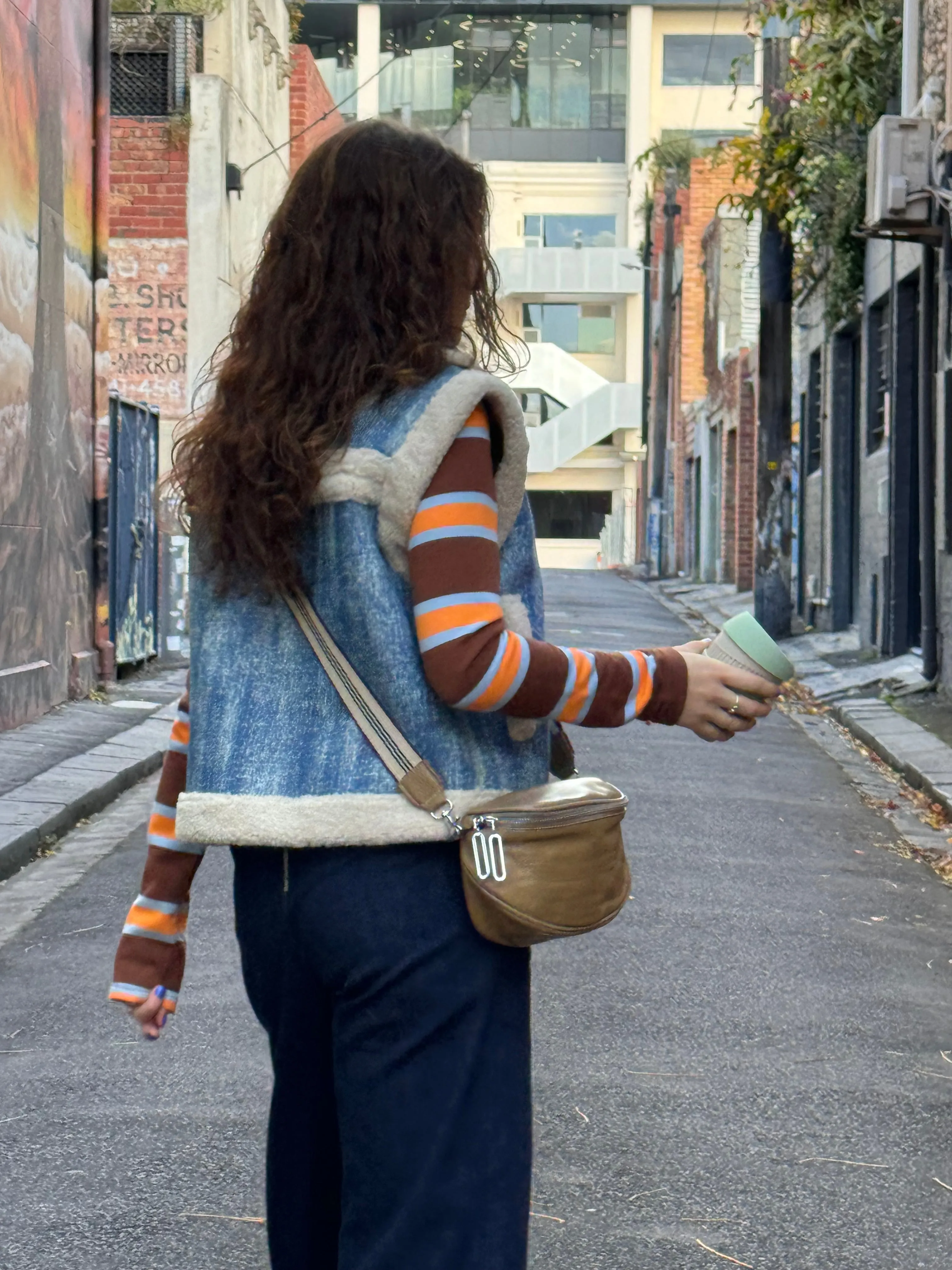 Shearling Vest