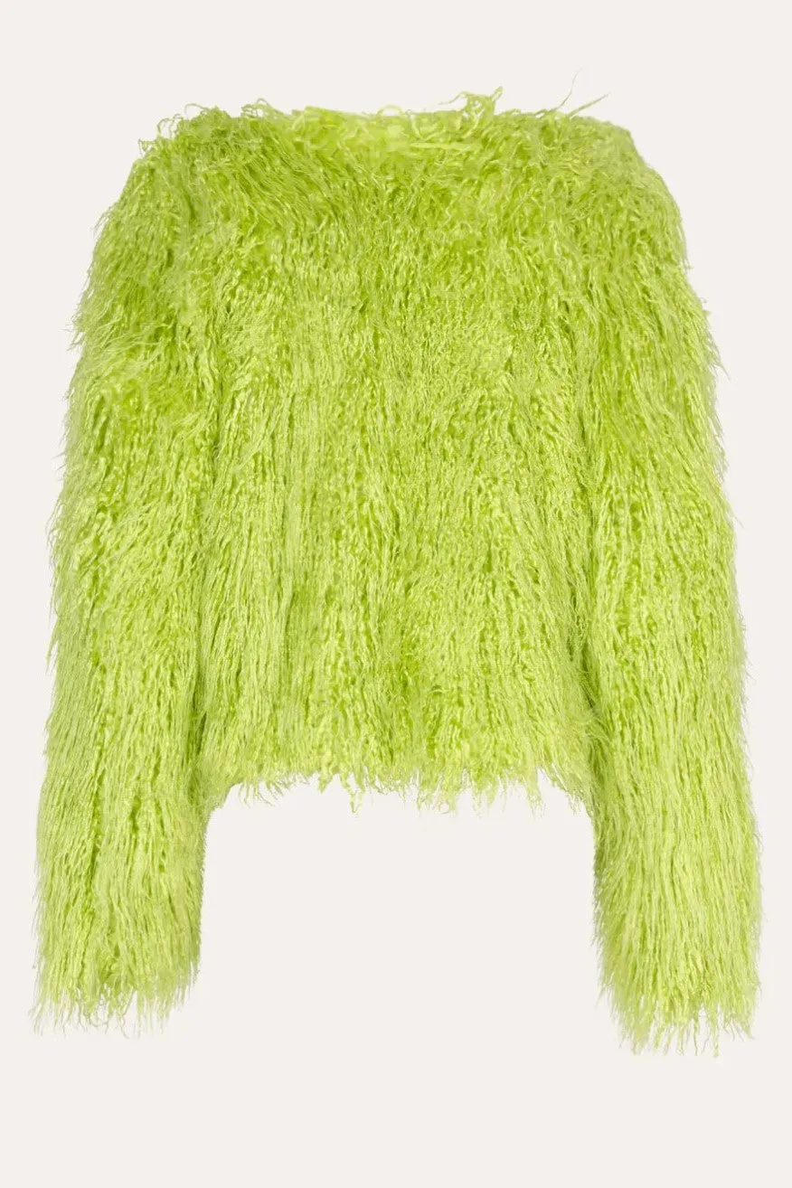 Stine Goya- Genessis Jacket: Limeade