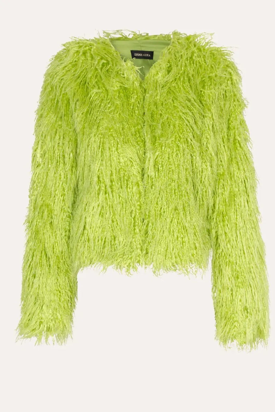 Stine Goya- Genessis Jacket: Limeade