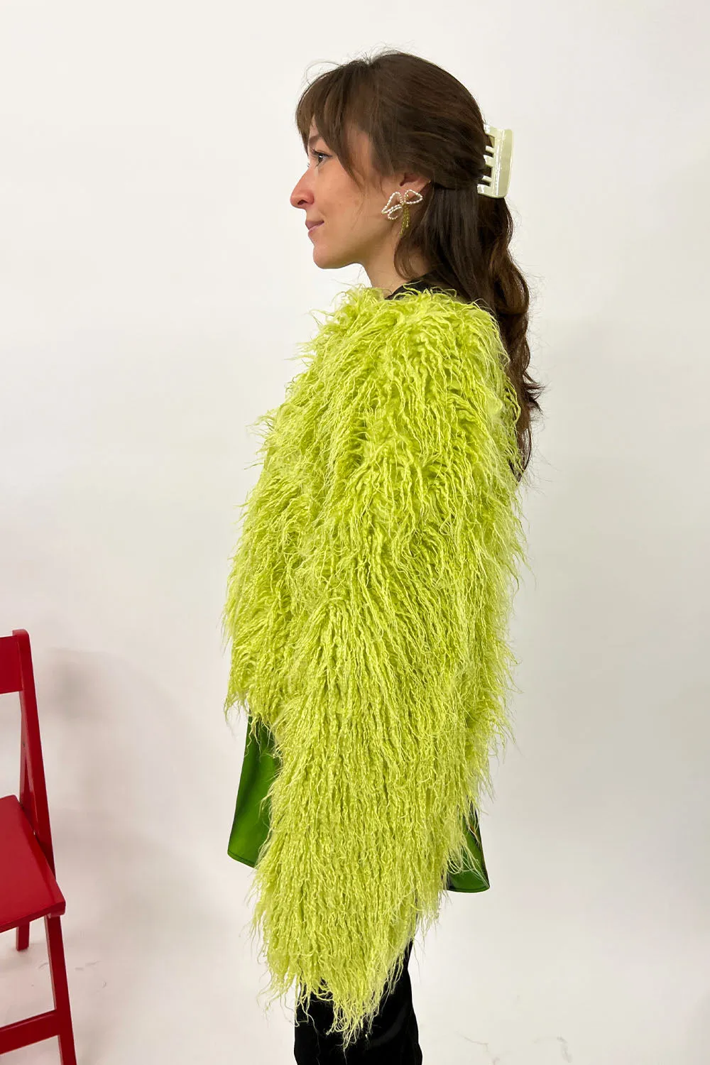 Stine Goya- Genessis Jacket: Limeade