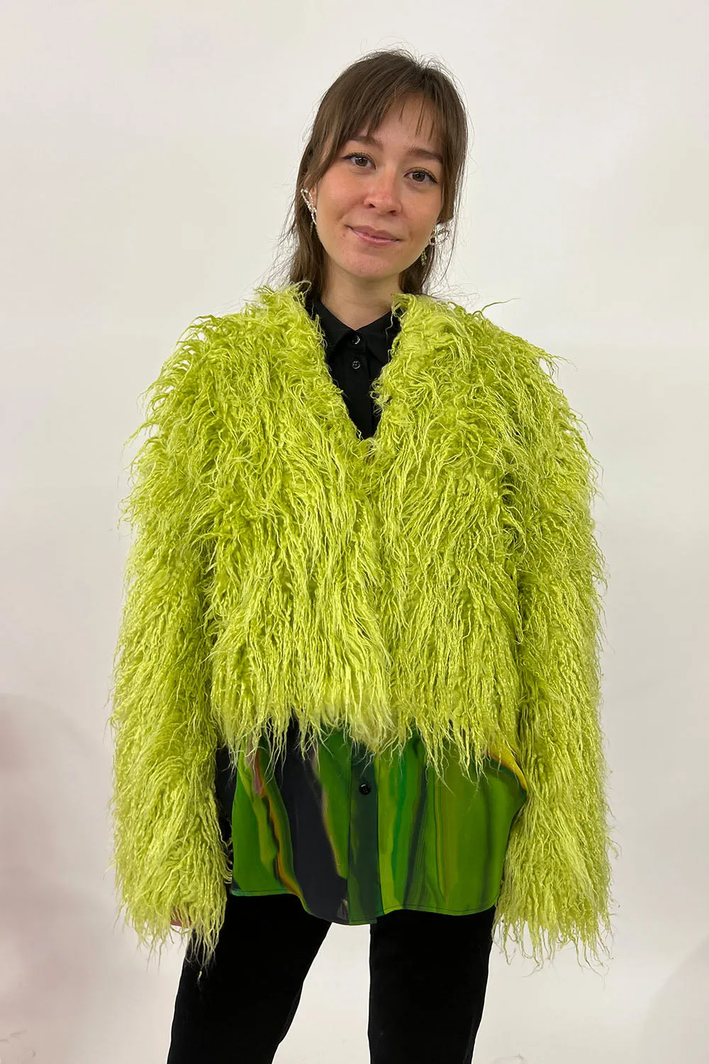 Stine Goya- Genessis Jacket: Limeade